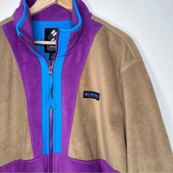 Columbia x ASOS Back Bowl Full Zip Fleece Size Large - Picture 4 of 13